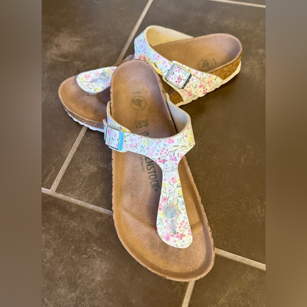 Birkenstock Pastel Floral Sandals